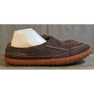 L.L. Bean Mountain Slippers Men's Size 11 Brown